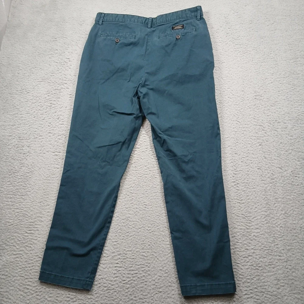 Banana Republic Chinos Men's 33x30 Blue Athletic Fit Pants‎ Casual